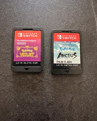 Pokemon Arceus e Violetto