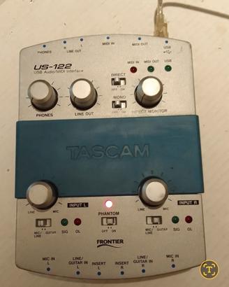interfaccia audio/MIDI USB TASCAM US-122 
