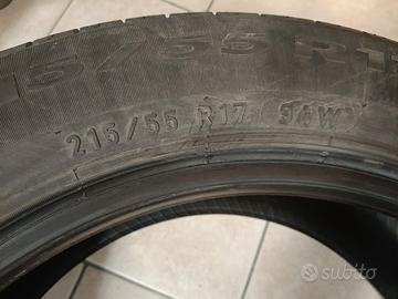 gomme Pirelli estive 215/55/17
