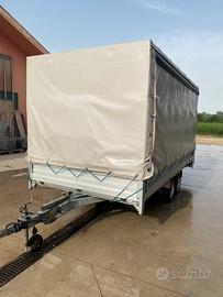 Rimorchio centinato per auto/furgoni