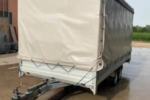 Rimorchio centinato per auto/furgoni