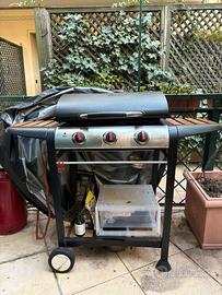 Barbecue a gas