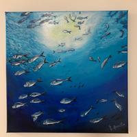 Quadretto dipinto - Acrilico su tela -