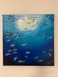 Quadretto dipinto - Acrilico su tela -