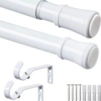NUOVO Bastone Tenda 81 a 230 cm Bianco