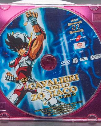 DVD "I Cavalieri dello Zodiaco" (Saint Seiya)
