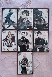 Black Butler - Yana Toboso - Volumi 3-4-6-7-8-9-10