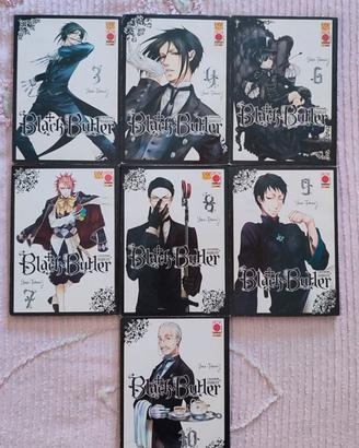 Black Butler - Yana Toboso - Volumi 3-4-6-7-8-9-10