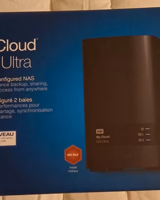 WD My Cloud EX2 Ultra (Diskless- senza dischi)