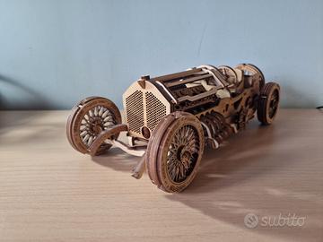 Modellino in legno Ugears Auto Grand Prix U-9 3D