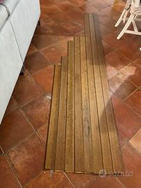 Battiscopa in rovere