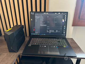 Laptop RTX4090 i9 14900HX 64GB RAM 2TB GARANZIA