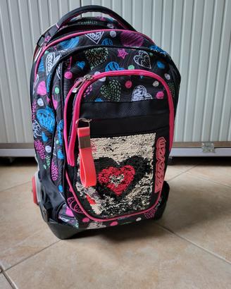 Zaino trolley scuola Seven