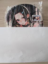 mouse pad 3d Waifu boa Hancock One piece 