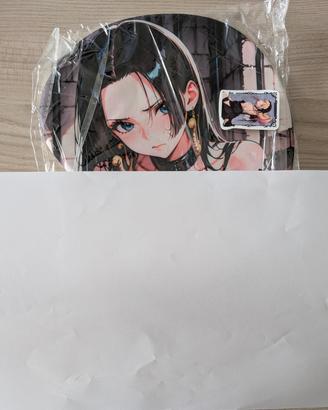 mouse pad 3d Waifu boa Hancock One piece 