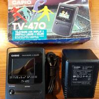 Mini Tv portatile a cristalli liquidi CASIO.