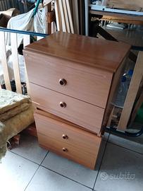 LETTI SINGOLI, COMODINI, RETI E MATERASSI