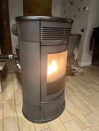 stufa a pellet edilkamin doppia canalizzazione 