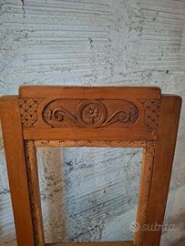 4 sedie antiquariato