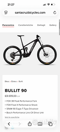 SANTA CRUZ bullit 4 c90 ebike