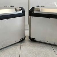 COPPIA VALIGIE LATERALI ALLUMINIO BMW F650 GS / F8