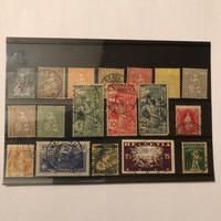 Francobolli differenti di Svizzera