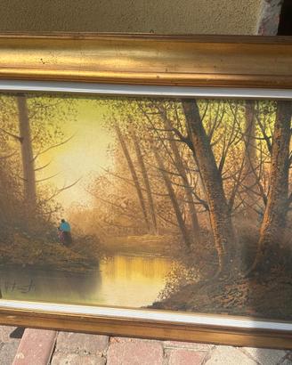 Quadro paesaggio 50×70 cm con cornice 
