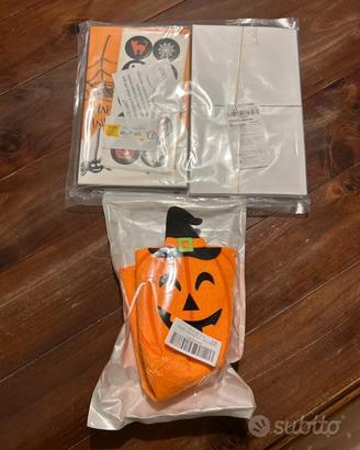 Biglietti auguri Halloween +C porta caramelle.