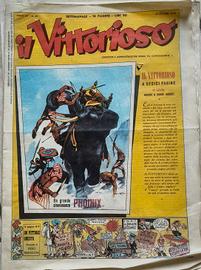 Il Vittorioso settimanale a fumetti anni 50