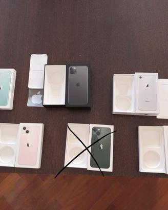 Lotto scatoli iPhone - leggere descrizione!