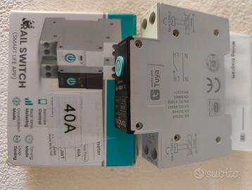 Interruttore WIFI programmabile barra DIN