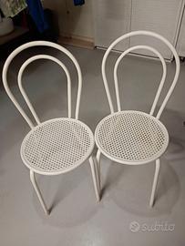 coppia sedie giardino