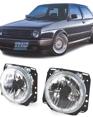 FARI VOLKSWAGEN VW GOLF MK2 83-91 ANGEL EYES FONDO