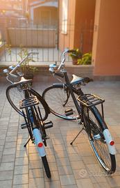 Coppia bici Raleigh d'epoca da Uomo e Donna da col