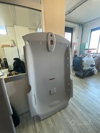 Tessuto cielo a nido d’ape Col grigio  Cm 200x150