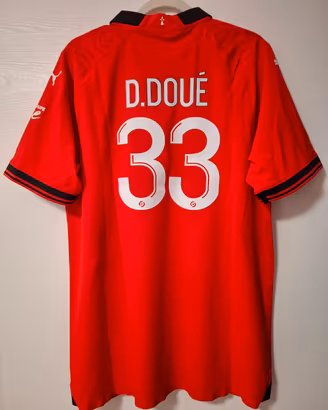 Maglia Rennes Puma #33 Doue Nuova