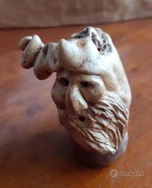 Folletto gnomo scultura legno