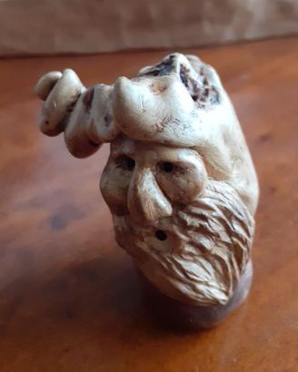 Folletto gnomo scultura legno