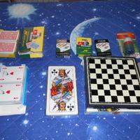 Fiches, Dama Scacchi Backgammon NUOVO carte