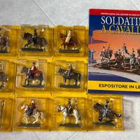 Soldatini di piombo. 10 pezzi.