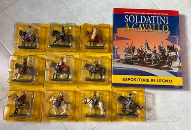 Soldatini di piombo. 10 pezzi.