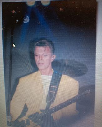 DAVID BOWIE 3 FOTO ORIGINALI 