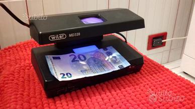 Controllo monete false 5 ,10 ,20 ,50, 100 euro