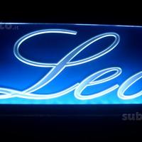 Targa tabella a led camion Leo o altro
