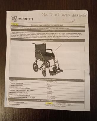 sedia disabili