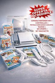 Console Nintendo Wii boxata e super accessoriata 