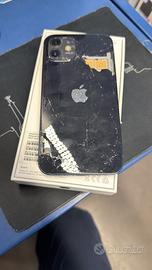 Iphone 12 64gb vetro posteriore rotto