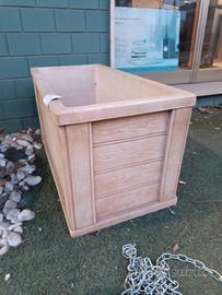 vaso in cemento 80 x 40 