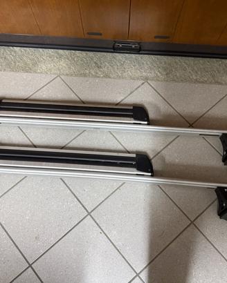 Barre portatutto Thule + portasci – VW Golf VI