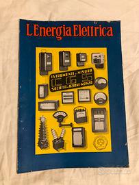 L’energia elettrica rivista gennaio/febbraio 1944